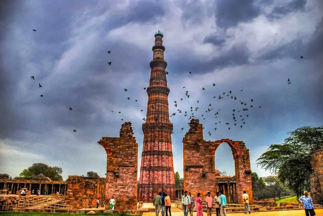 Qutub Minar - Departure (The Farewell)